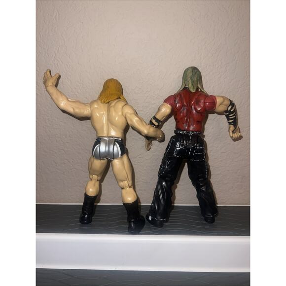 Lot of 10 VINTAGE 1999-2001 Jakks Pacific TITAN TRON LIVE Wrestling Figures WWF - Picture 7 of 9